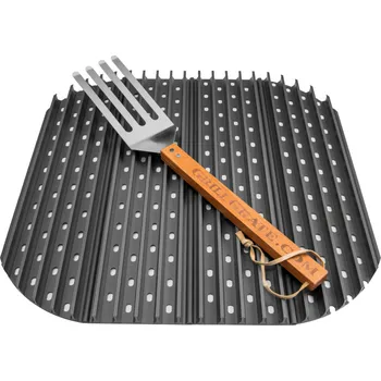 Zahradní gril Grilovací rošt GRILLGRATE pro Kamado 61 cm s grilovací obracečkou