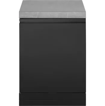 Zahradní gril Boční modulová skříňka 61,5 cm s kamennou pracovní deskou