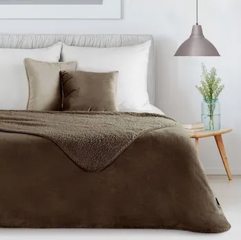 Dětská deka Oboustranná deka TEDY v tmavě hnědé barvě Rozměr deky: 170x210cm