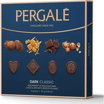 Čokoláda Pergale Dark Chocolate Classic Collection, 114 g