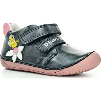 Dívčí tenisky D.D.Step S070-52656A modré celoroční kotníkové barefoot boty Velikost boty (EU): 25, Vnitřní délka boty: 162, Vnitřní šířka boty: 65