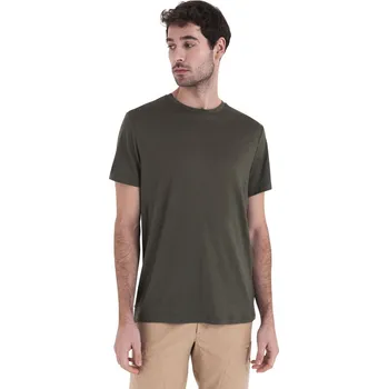Pánské tričko technické tričko s krátkým rukávem ICEBREAKER M Mer 150 Tech Lite III SS Tee LODEN - XL