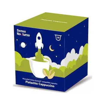 Káva René Café SENSO NOCTURNO Pistachio Cappuccino 16 kapslí