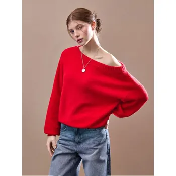 Dámský svetr Volný svetr - L - House - červené - 156GH-33X