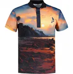 Pánské funkční triko s límečkem premium ALTISPORT VOJ/ALM116TR05 BŘEH S