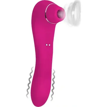 Vibrátor Romant Suction 2v1 stimulátor a vibrátor růžový