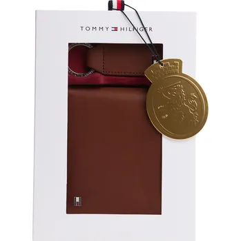 Peněženka Tommy Hilfiger Pánská sada - kožená peněženka a přívěšek AM0AM07931GB8 + 2 měsíce na vrácení zboží