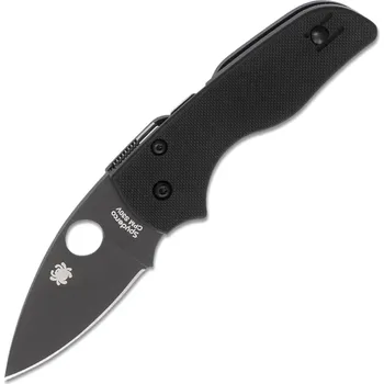 turistický batoh Spyderco Lil Native Plain Black Blade