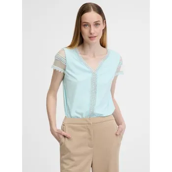 Dámské tričko Světle modré dámské tričko s krátkým rukávem