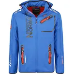 Pánská softshellová bunda GEOGRAPHICAL NORWAY Royaute GTX Barva: Modrá, Velikost: S