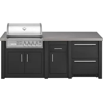 Zahradní gril Luxusní venkovní kuchyně Grandpro EXCLUSIVE Crossray 2 Graphite