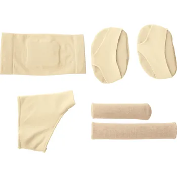 sensiplast® Ponožka na patu / polštářek pod chodidlo / bandáž na vbočený palec / bandáže na prsty a prsty na noze