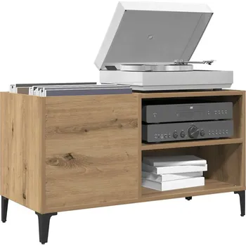 Úložný box zahrada-XL Skříňka na LP desky dub artisan 84,5x38x48 cm kompozitní dřevo 857166