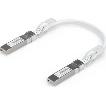 Síťový kabel Ubiquiti Uplink Cable SFP28 0,3m Kabel, uplink, SFP28, optimalizace rychlosti (1/10/25Gbps), podpora SFP/SFP+, průměr 3mm, délka 0,3m, bílý UACC-Uplink-SFP28-0.3M