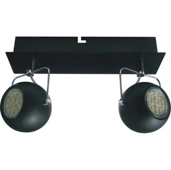 Moderní stropní LED svítidlo Tony černé, nastavitelné do obýváku, kuchyně nebo jídelny