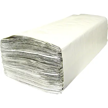 Toaletní papír Česká republika Ručníky papírové Z-Z, á 5000 ks Barva: šedé