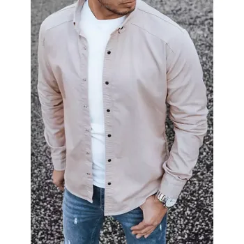 Pánská košile s dlouhým rukávem Barva růžová DSTREET DStreet šedá 2064718