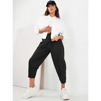 Dámské kalhoty Dámské kalhoty casual BALLOON FANTASY Barva černá DSTREET DStreet černá 2495515