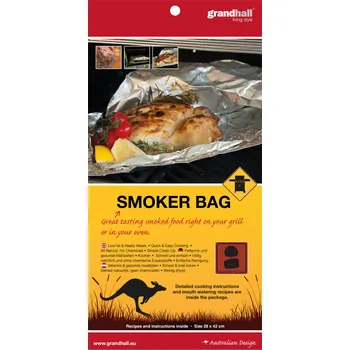 Udící sáček GrandHall whisky / dub - pro přípravu hovězího, vepřového a drůbežího masa či zvěřiny