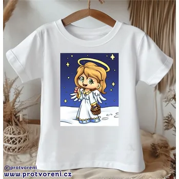 Chlapecké tričko Trička s potiskem Tričko s potiskem, dětské, ANDĚL, 1 ks zvolte VELIKOST trička ZDE:: 5/6 let Beagle