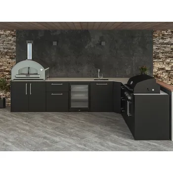 Zahradní gril Venkovní rohová kuchyně Fontana ELYSIA ANGOLARE