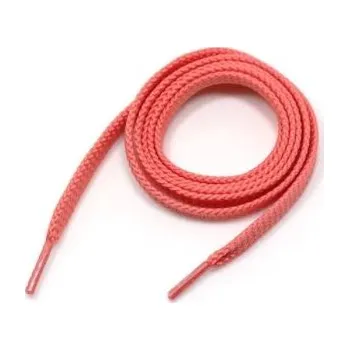 Tkaničky do bot Široké tkaničky do bot, jeden pár - Červeno oranžové, 160 cm