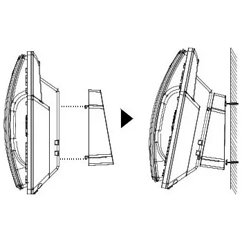 Konferenční telefon Grandstream držák pro montáž na zeď pro GRP2614/2615/2616/GXV3350