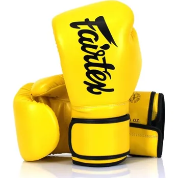 Boxerské rukavice FAIRTEX Boxerské rukavice 16 OZ ŽLUTÁ