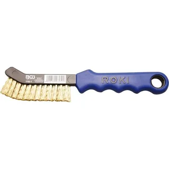 BGS Technic BGS 1793-1 Ruční kartáč 6 x 22 mm, délka 230 mm, mosazný speciální