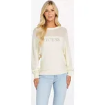 GUESS dámský svetr Tina Crystal bílý S