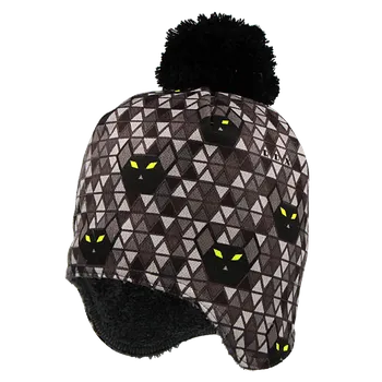 Kojenecká čepice RDX Čepice na uši s bambulí Netopýři Vel. 3