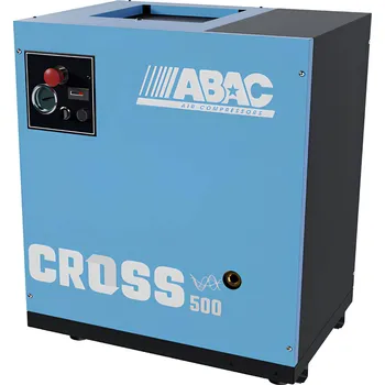 Kompresor ABAC kompresory Šroubový kompresor CRS-4/10 příkon 4 kW, výkon 498 l/min, tlak 10 bar, bez vzdušníku, napětí 400/50 V/Hz