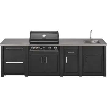 Zahradní gril Luxusní venkovní kuchyně Grandpro EXCLUSIVE Maxim 1 XL Graphite