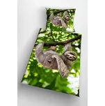 3d povlečení s lenochodem - Bradipo 140x200 cm