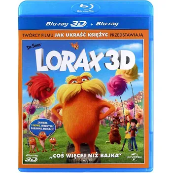 Blu-ray film Lorax - Blu-ray 3D + 2D (2BD)