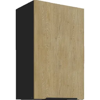Kuchyňská skříňka LEMPERT Horní skříňka CREMONA BL 32 (45 / 72 cm) - dub cremona / černá