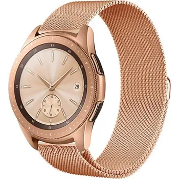 Ostatní příslušenství k chytrým hodinkám eses Milánský tah rychloupínací pro Garmin - Růžová zlatá, 20 mm