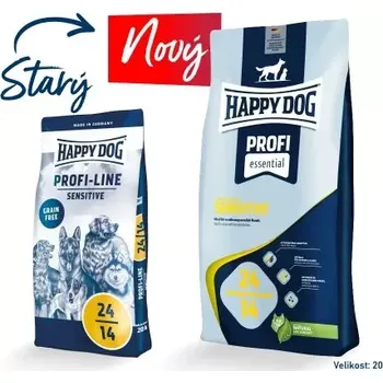 Krmivo pro psa HAPPY DOG PROFI-LINE 24-14 SENSITIVE Grain Free 2x20kg+DOPRAVA ZDARMA+1x masíčka Perrito 50g! (+ SLEVA PO REGISTRACI/PŘIHLÁŠENÍ! ;))
