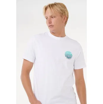Pánské tílko triko RIP CURL Wettie Passage Icon OPTICAL WHITE velikost oblečení L