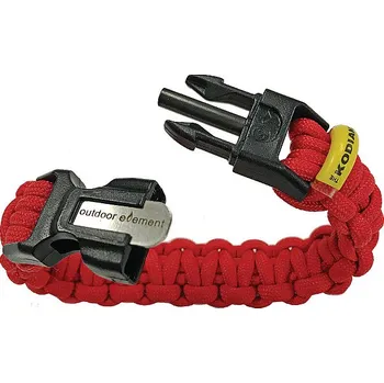 Náplň do psacích potřeb Kodiak Paracord Survival Braid By Outdoor Element Red L