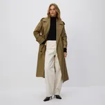 Reserved - Dvouřadý trenčkot - olivová - ZR311-91X - ZR311-91X-S