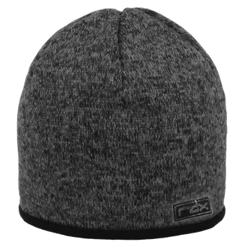 Kojenecká čepice RDX Chlapecká podšitá čepice Merino s nažehlovačkou Šedá Vel. 5