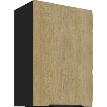 Koupelnový nábytek LEMPERT Horní skříňka CREMONA BL 30 (50 / 72 cm) - dub cremona / černá