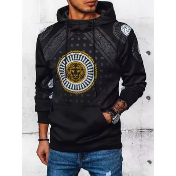 Pánská móda Pánská mikina DStreet DStreet černá | šedá 2193402