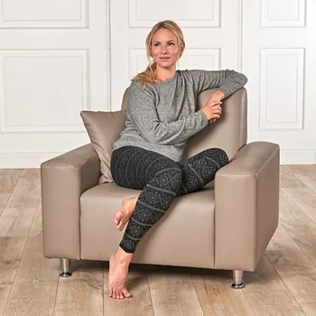 Dámské legíny 3Pagen Legíny Sněhová vločka sněhová vločka S/M