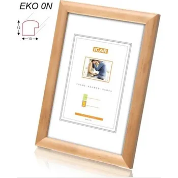 Rám na obraz Rámeček dřevěný 10x15 Icar EKO 0N, přírodní