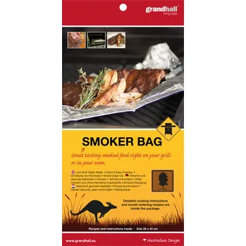 Udící sáček GrandHall bílý ořech - pro přípravu hovězího, vepřového, drůbežího a jehněčího masa