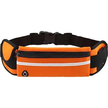 Multifunkční běžecký opasek s držákem na láhev Barva: Oranžová IR-BZOPMU05