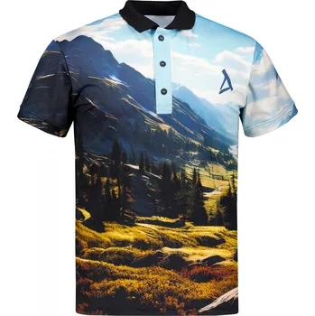 Pánské funkční triko s límečkem premium ALTISPORT VOJ/ALM116TR05 HORY 5XL