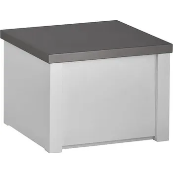 Zahradní gril Skříňka pod keramický gril Grandpro EXCLUSIVE Kamado 1 bez zásuvky White